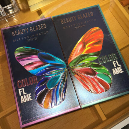 Farbe Lidschatten Palette Bühne Makeup Pailletten