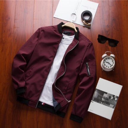 Jacke Freizeitjacke Herren Baseball Uniform