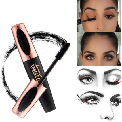 Langes, nicht verblassendes, nicht blühendes Schönheits-Makeup 4D Mascara