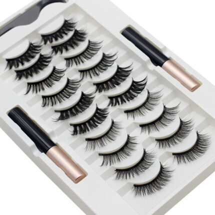 Magnetische Wimpern Flüssigkeit Eyeliner Set