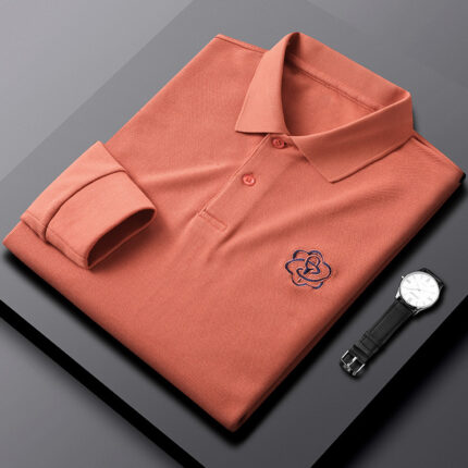 Poloshirt Langarm Herren