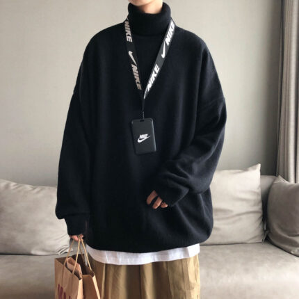 Mode Pullover Dicker Rollkragenpullover Männer