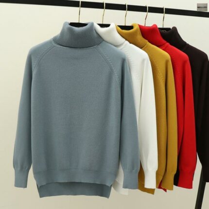 Rollkragenpullover Damen