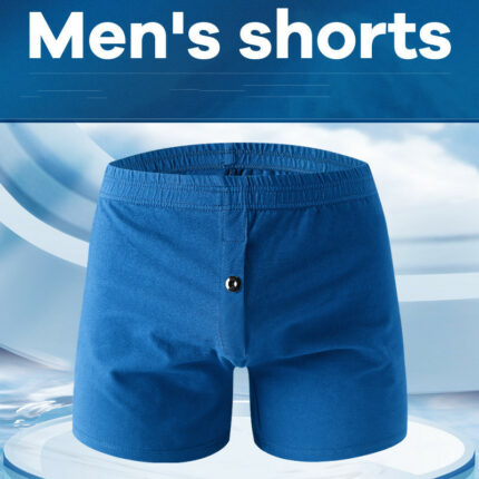 Einfarbige Boxershorts aus Baumwolle