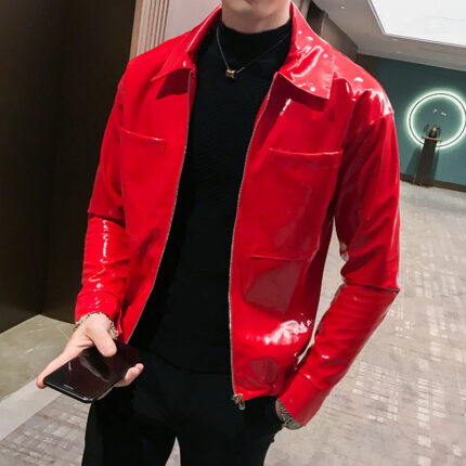 Lederjacke Herren