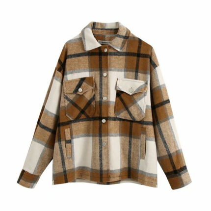 Hemdjacke aus Wolle