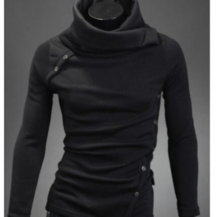 Rollkragenpullover für Männer mit langen Ärmeln