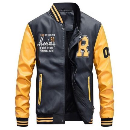 Jacke Baseball Stehkragen