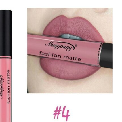 Nicht klebender, matter Lippenstift