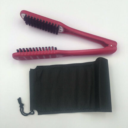 Friseur-Doppelseitenbürste Sperrholzzange
