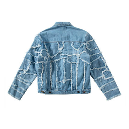 Lässige Jeansjacke aus Denim
