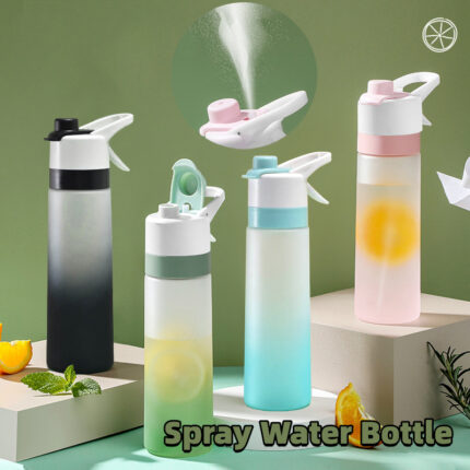Sprühwasserflasche zum Abkühlen und Trinken