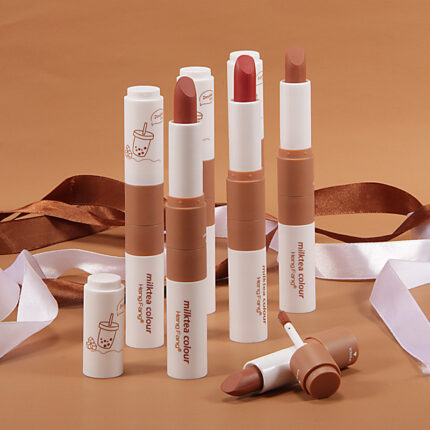 Zweiköpfiger Lippenstift Lip Glaze Two-in-one Matte Velvet Lipstick