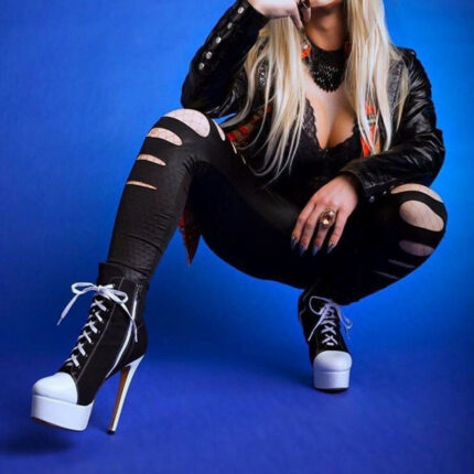 Damen Hohe Schuhe