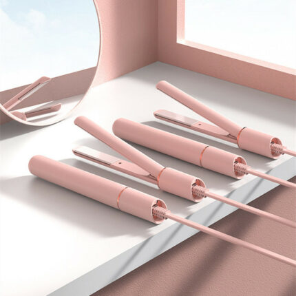 Stilvolles und tragbares Lippenstift-Haarstylingeisen für Frauen
