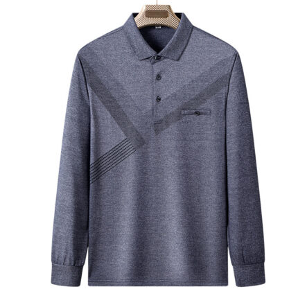 Poloshirt Langarm Herren