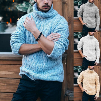 Rollkragenpullover Herren