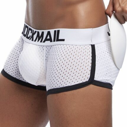 Neue Mesh-Boxershorts für das Gesäß vorne und hinten für Herren