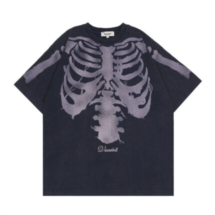 Kurzärmeliges Baumwoll-T-Shirt Männer