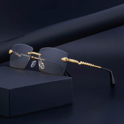 Mode randlose Sonnenbrille für Männer