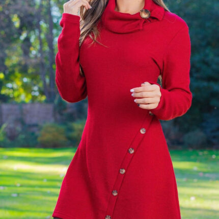 Langarm Kleid Damen