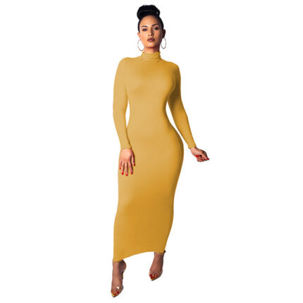 Langarm Kleid Damen
