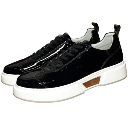Lederschuhe mit flacher Sohle Herren