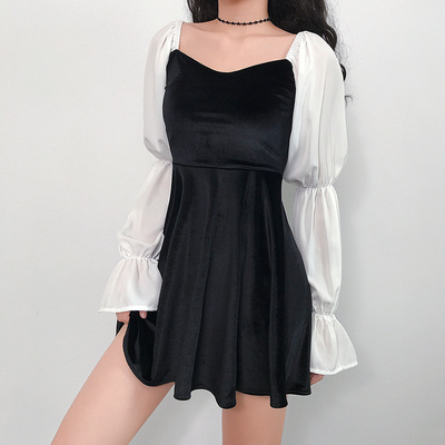 Langarm Kleid Damen