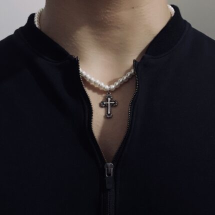 Perlenkette Herren