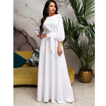 Langarm Kleid Damen