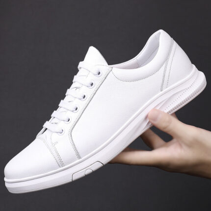 Neue Rindsleder-Boardschuhe Herren