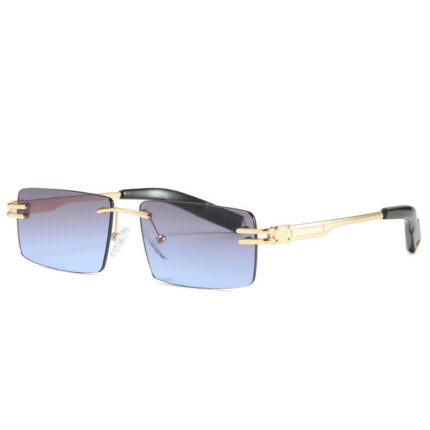 Rahmenlose moderne Sonnenbrille