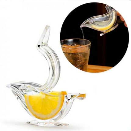 Neue Transparent Acryl Zitrone Entsafter Manuelle
