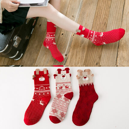 Santa Claus Nette Weihnachten Socken