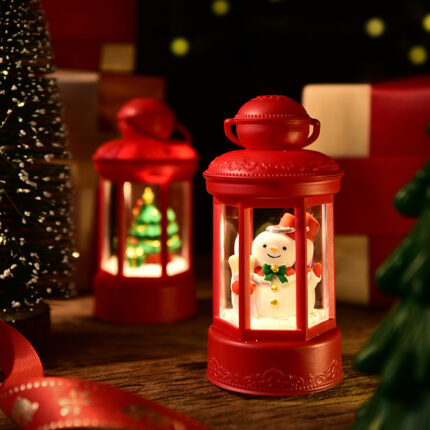 Kreative kleine Nacht lampe Kreative Weihnachts mann Sturm laterne