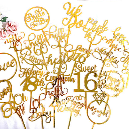 Acryl Tanabata Einfügen Menschen Tag Hochzeits torte Dekoration