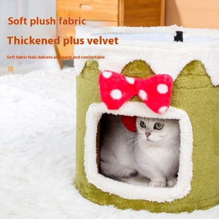 Doppelschicht-Katzen kletterrahmen Katzen nest vier Jahreszeiten Universal