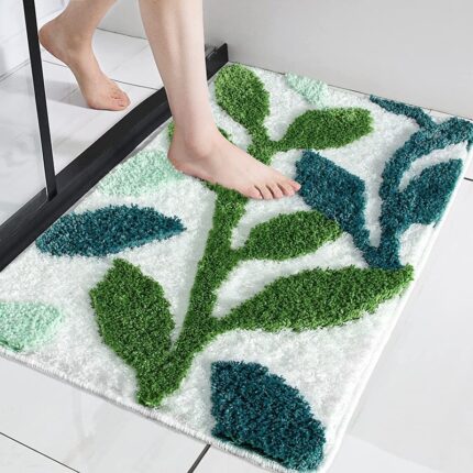 Tufted Teppich Heim Badezimmer Absorbierende rutsch feste Fuß Matte