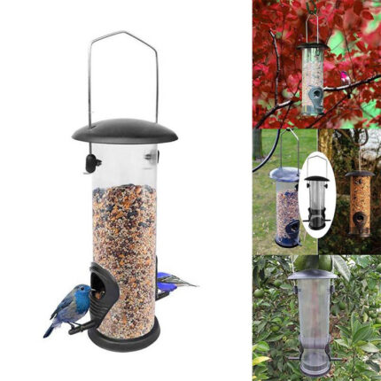 Im freien Hängenden Vogel Feeder Automatische Pet Papagei Tragbare Feeder Dispenser