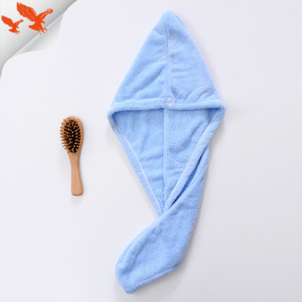 Wasser-absorbieren Und Schnell trocknend Super Faser Korallen Fleece Haar Trockner Kappe