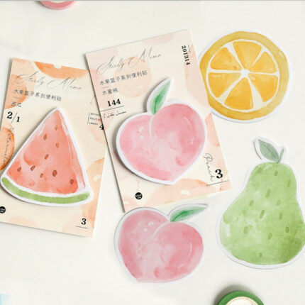 Obst Form Nette Und Kreative Memo Pad