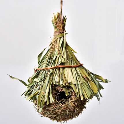 Hand-gestrickte Waren Kreative Gartenarbeit Dekoration Haustier Vogel Nest