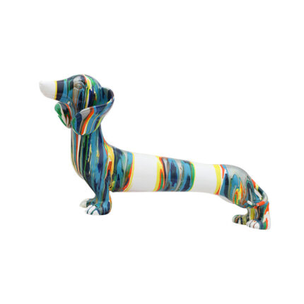 Farbe Harz Handwerk Tier Cartoon Dackel Hund