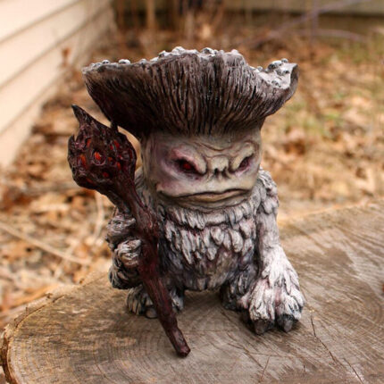 Pilz Elf Schamanen Zauberer Troll Harz Handwerk
