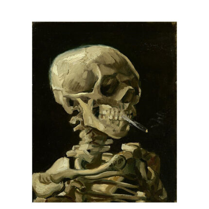 Rauchen Skeleton - DIY Malen Nach Zahlen Kit