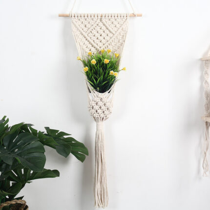 Woven Net Tasche Blume Korb Wand Dekoration Blume Shop Dekoration