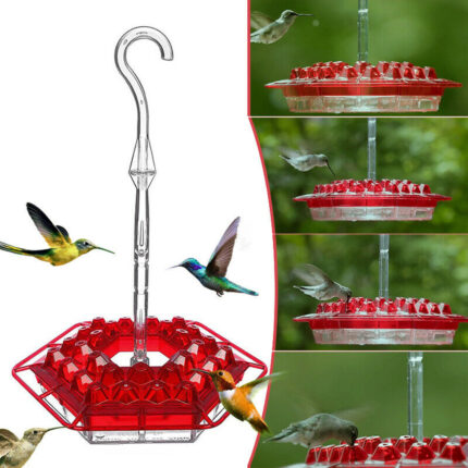 Neue Blume Sechseckigen Vogel Feeder Sensation Sonnenhut Vogel Feeder