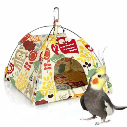 Neue Hängen Leinwand Papagei Zelt Vogel Käfig Pet Universal Vogel Zelt Hängematte Kleine Pet Nest