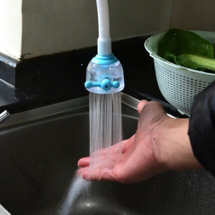 Splash-sicherer Filter mit verlängerten Wasserhahn-Sprinkler
