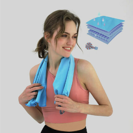Mikrofaser Doppel Fleece Sport Schnell Trocknend Handtuch